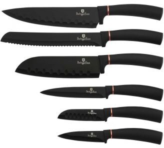 Berlingerhaus Zestaw Noży BH-2337 Black Rose BH-2337