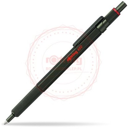 Rotring Długopis automatyczny 600 M zielony 2114263 2114263