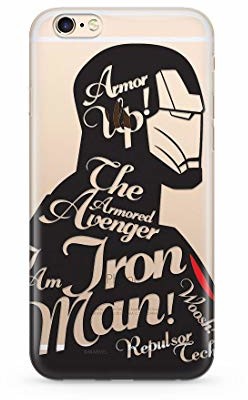 ERT GROUP Oryginalne etui Marvel Iron Man 010 iPhone 6 PLUS Phone Case Cover MPCIMAN3303