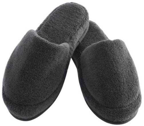 Soft Cotton Unisex kapcie COMFORT Antracyt 28 cm 1333CM