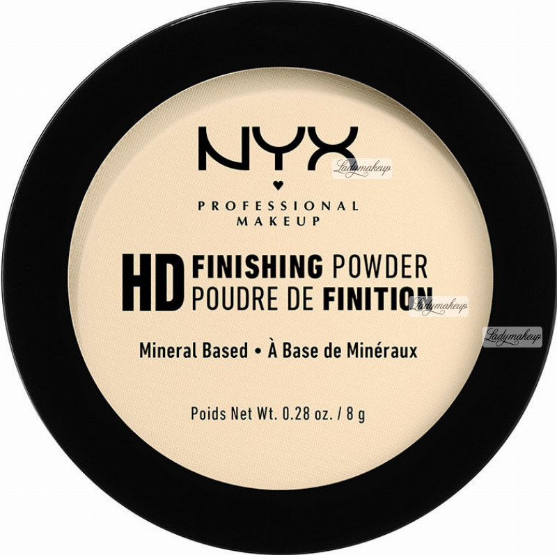 NYX HD Finishing powder BANANA - Prasowany puder bananowy NYXFBPBA