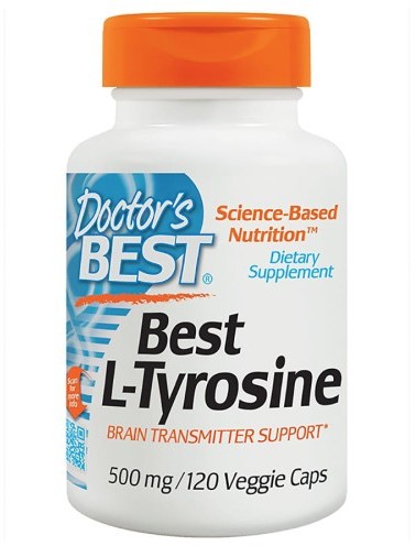 LTyrozyna 120 kapsułek Doctor's Best 753950003163