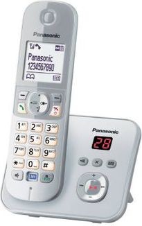 Panasonic Telefon bezprzewodowy KX-TG6821GS AB silver KX-TG6821GS