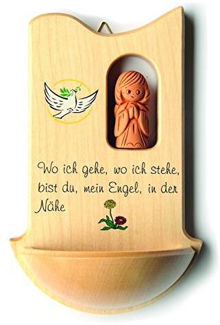 Unbekannt aspersorium  z tonengel z drewna klonowego  Made in Germany 40/2