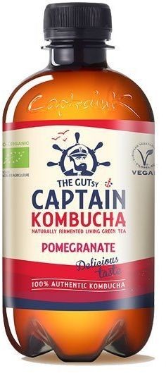 Bio Captain kombucha Napój Captain Kombucha Pomegranate - owoc granatu 400ml 1171-uniw