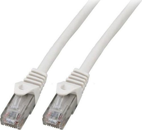 EFB Kabel połączeniowy RJ45 U UTP kat 6 LSZH CCA 0,5 m biały K8104WS.0,5 K8104WS.0,5