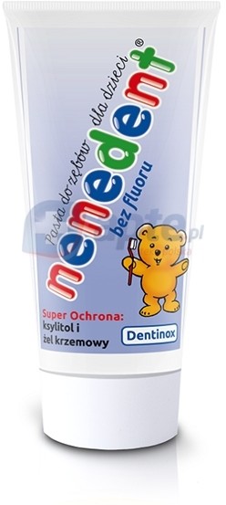 Dentinox Nenedent pasta do zębów bez fluoru 50ml