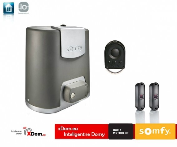 Somfy Elixo io EE pack (1 pilot 4-kanałowy Keygo, zestaw fotokomórek) 1216507