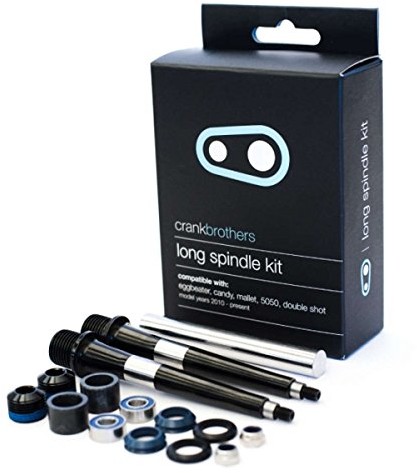 Crank Bros Cran kbros. Spindle osie Upgrade Kit, Long 16067_Noir