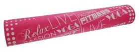 Mata LIFEFIT Slimfit 173x61x0,4cm Różowa