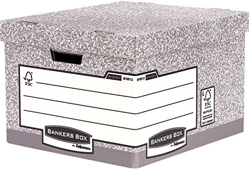 BANKERS BOX Bankers Box 0181201 biurko Heavy Duty, akcesoria i miejsce do odkładania różnych rzeczy, duże, 10er Pack 0181201