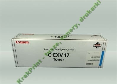 Canon Toner Canon CEXV17C do iR C-4080/4580/5185 | 36 000 str 0261B002) Cyan C-EXV17C