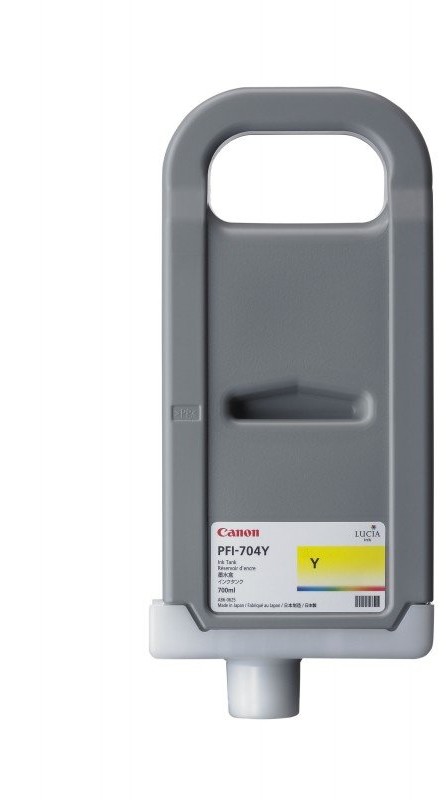 Yvesso Tusz zamiennik Yvesso do Canon PFI-706Y PFI706Y) Yellow 700ml do iPF8300 iPF8300S iPF8400 iPF8400S iPF9400