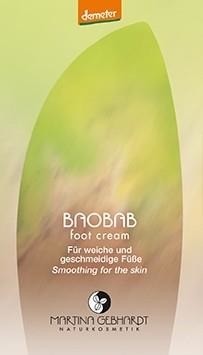 MARTINA GEBHARDT Naturkosmetik BAOBAB Krem do stóp 2 ml 61989