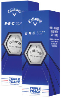 Callaway GOLF Piłki golfowe ERC SOFT Triple Track (białe, 6 szt.) 194518232593