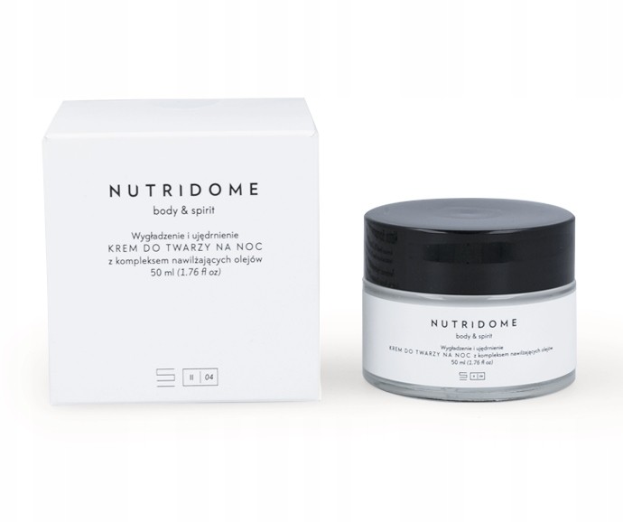Nutridome Nawilżający Krem na Noc do Twarzy 50ml