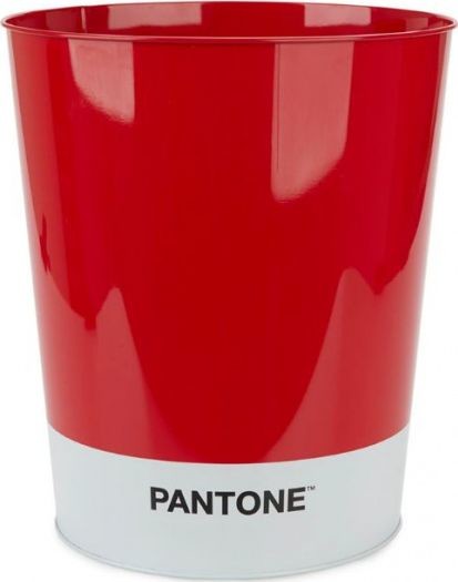 FENIKS Balvi pojemnik na odpady Pantone10 litrów cyny czerwono-białej twm_454777
