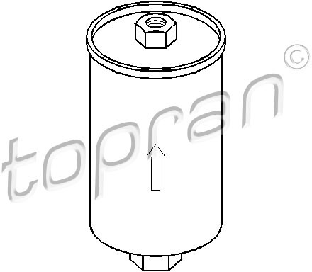 TOPRAN Filtr paliwa 300 531