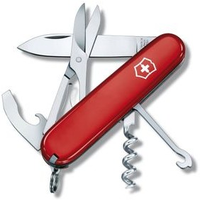 VICTORINOX Scyzoryk Victorinox Compact czerwony Celidor 91mm 1.3405