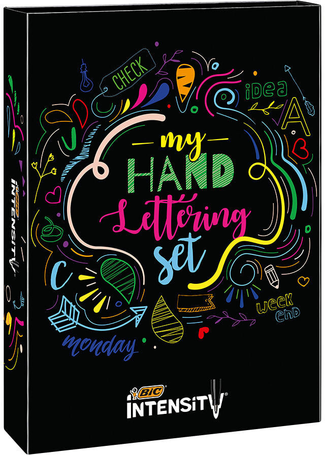 Bic 44-częściowy zestaw cienkopisów "My Hand Lettering" 3086123632332