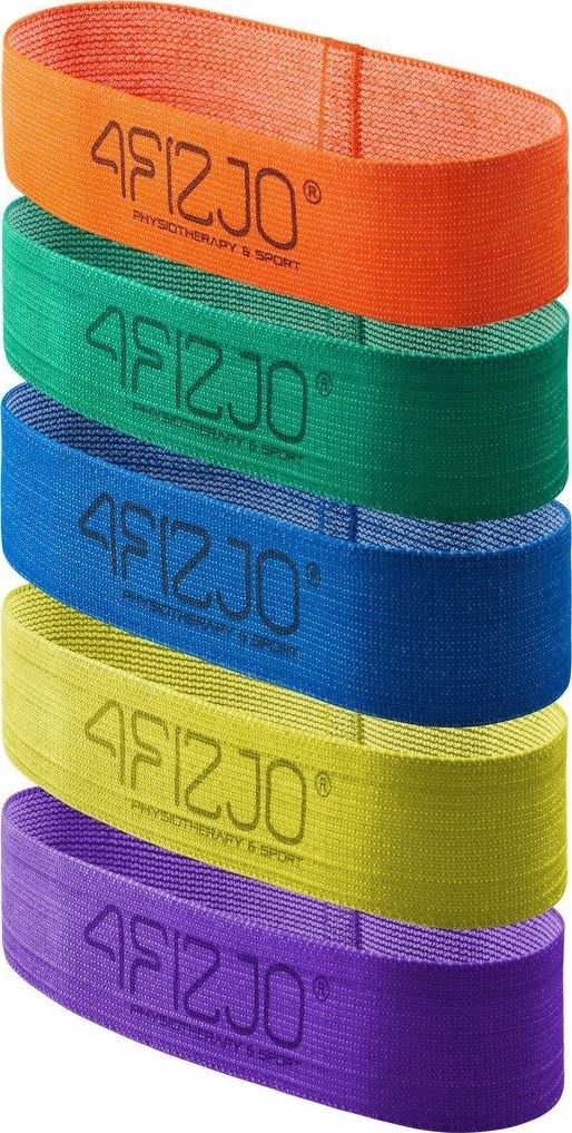 Zestaw Gum Oporowych Flex Hip Band 5 Sztuk Pro+