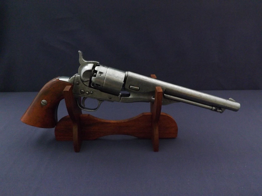 Denix SA REPLIKA REWOLWER COLT NA STOJAKU MODEL 1007G+801 1007G+801