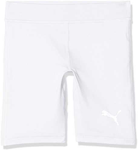 Puma spodnie dziecięce ligi Base Layer Short Skating Jr, biały, 176 655937 04