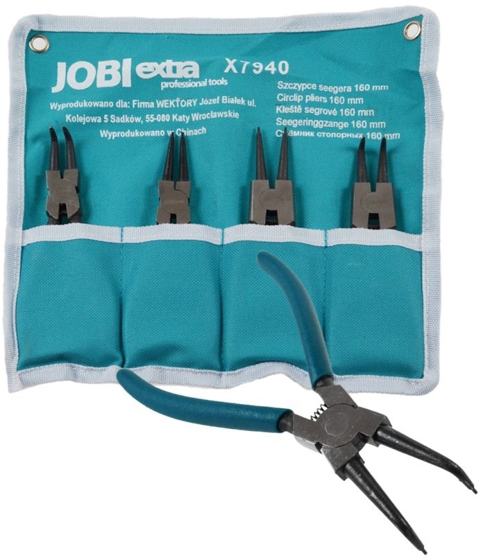 Jobi EXTRA Szczypce segera 225 mm, 4 szt