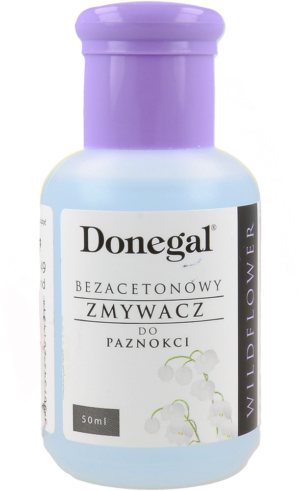 Donegal Bezacetonowy Zmywacz Do Paznokci Wild Flower 50ml 9149