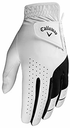 Callaway Golf Men's Weather Spann Premium Japanese Synthetic Golf Glove, Worn on Right Hand X-Large