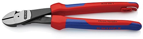 Knipex siła nóż tnący z bezpiecznie ungsoese długość: 250 MM, 1 sztuki, 74 22 250 T BK 74 22 250 T BK