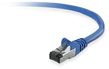 Belkin RJ45 złącze sieciowe kabel sieciowy CAT 6 S/FTP 2 m Niebieski z zabezpieczeniem zatrzasku A3L981BT02MBLHS