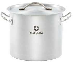 Stalgast PP1 Garnek wysoki d 240 mm 9 l z pokrywką | 11245 11245