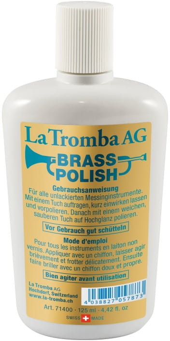 La Tromba La Tromba Brass Polish 125 ml Płyn do czyszczenia Gratis Prezent od Kup Instrument! 590200 BRASS POLISH