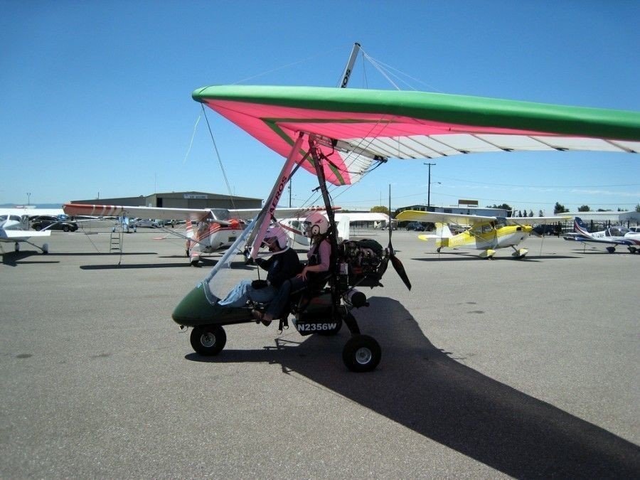 Lot motolotnią - Warszawa (Chrcynno) - 20 minut LMWWCH20