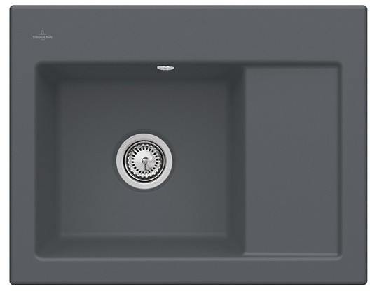 Villeroy & Boch Subway 45 Compact i4 Graphit  - ceramiczny 331201i4 (Lewa)