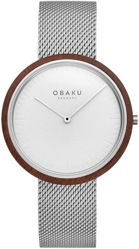 Фото - Наручний годинник Obaku Zegarek  Denmark V245GXCIMC TRAE - STEEL - Lau Liengård Ruge - Natych 