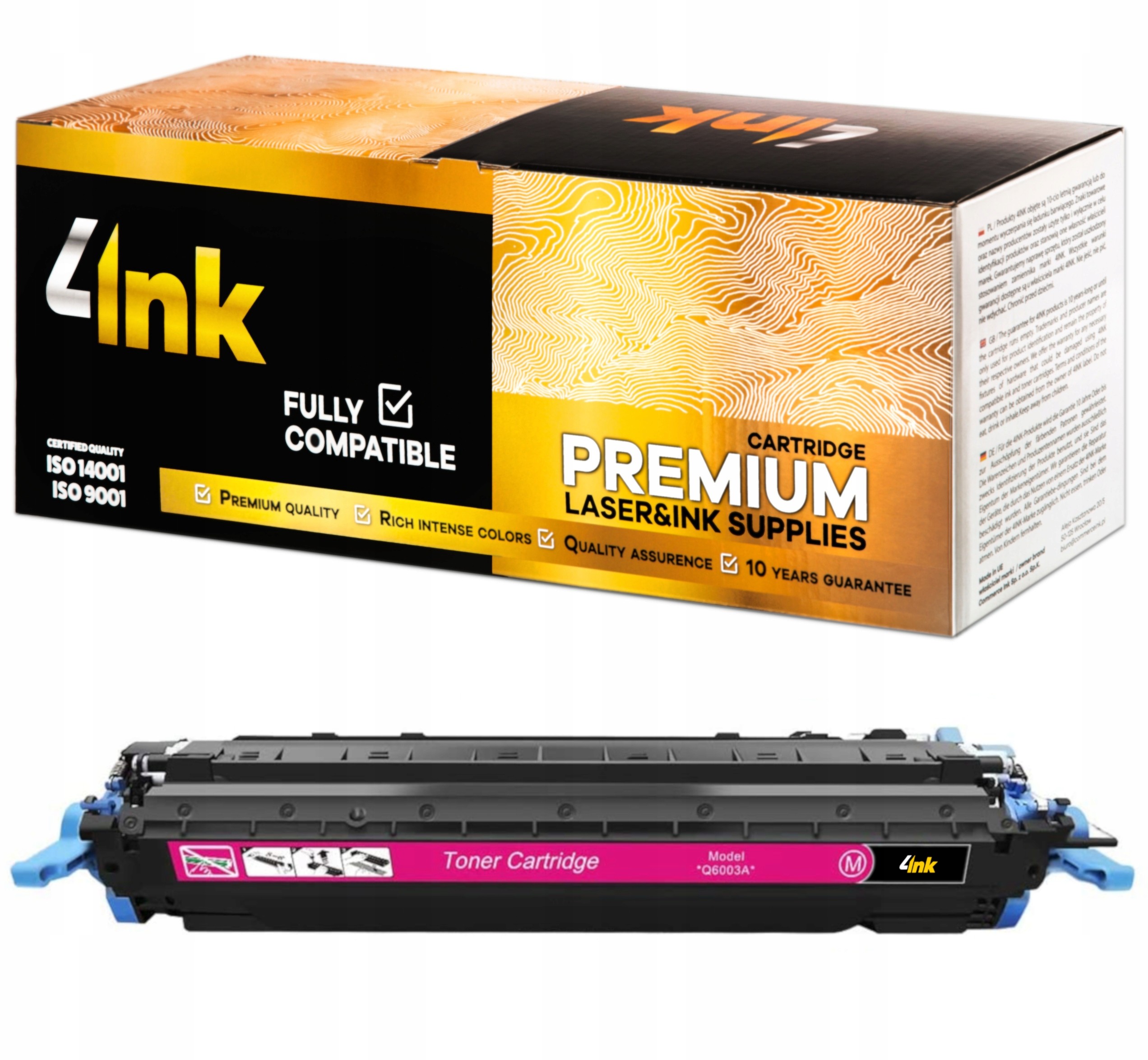 Toner Do Hp Q6003A 1600 2600 2605 CM1015 CM1017 XL