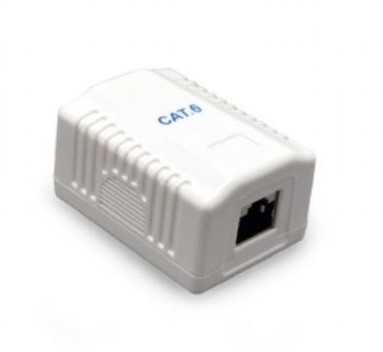 Gembird Gniazdo sieciowe CAT6 FTP single port NCAC-1F6-01
