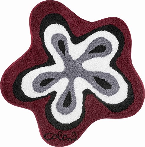 GRUND Colani Ekskluzywna wykładzina łazienkowa w 100% akrylowa, ultralekka, antypoślizgowa, posiada certyfikat ÖKO-TEX, 5 lat gwarancji, 120 cm okrągły b2626-046001007