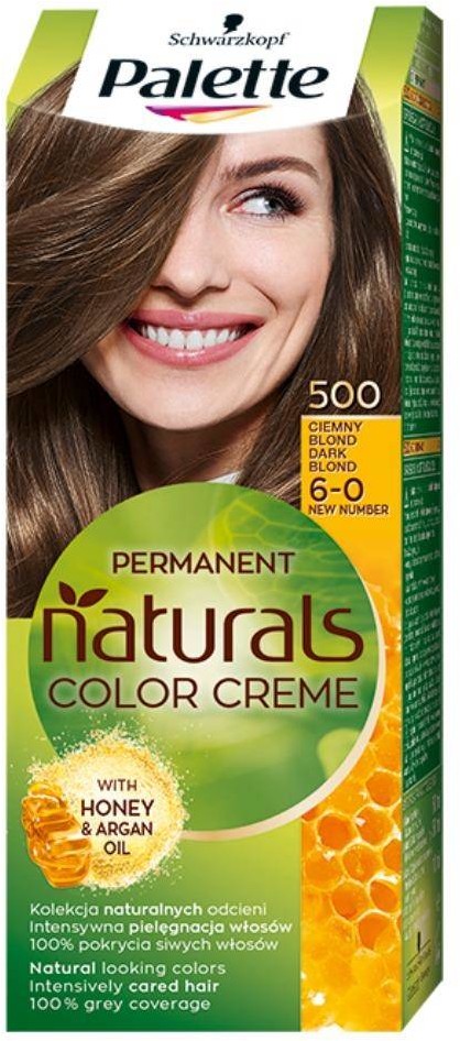 Schwarzkopf Permanent Naturals Color Creme farba do włosów trwale koloryzująca 500/ 6-0 Ciemny Blond 107311-uniw