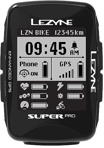 LEZYNE Super Pro GPS Black