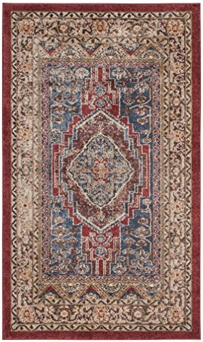 Royal Safavieh bij636b-3 nahla perskiego dywanu, polipropylenu, brązowy, 91x152x0.635 cm BIJ636B-3