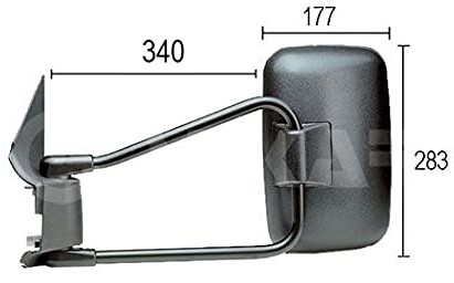 ALKAR 9042999 lusterko zewnętrzne 9201963