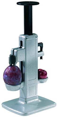 Westmark wiśnie i pflaumenentsteiner, nowoczesne wzornictwo w stylu retro, 10,6 x 8,3 x 23 cm, aluminium/tworzywo sztuczne, ostrze ze stali nierdzewnej, steinex-Combi, 4020rt60 4020RT60