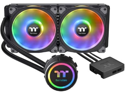 Thermaltake floe DX RGB 280 TT Premium Edition water cooling Black