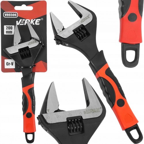 VERKE KLUCZ NASTAWNY SZWED 0-35mm SZWEDZKI 200mm SZEROKI V86506