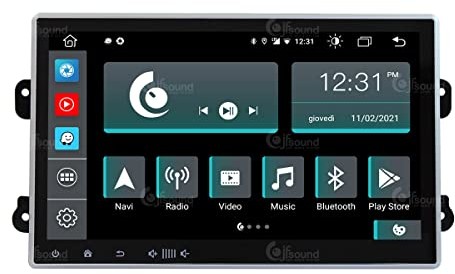 Jf Sound car audio system Custom Fit Radio samochodowe dla Ducato 8 2021-22 GPS Bluetooth WiFi USB Full HD Touchscreen Display 10.1
