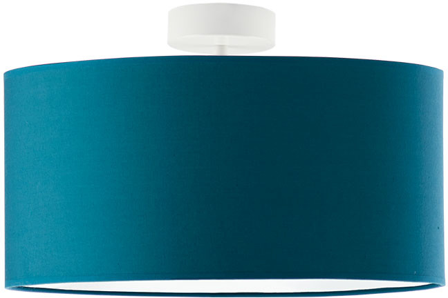 LYSNE Nowoczesny plafon sufitowy WENECJA fi 40 cm kolor morski 14627/11 kolor morski
