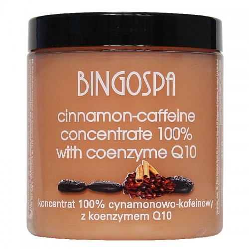 BingoSpa Koncentrat 100% cynamonowo - kofeinowy z koenzymem Q10 250g